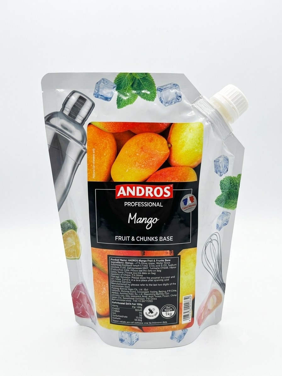 Пюре чанки Andros  манго 1кг