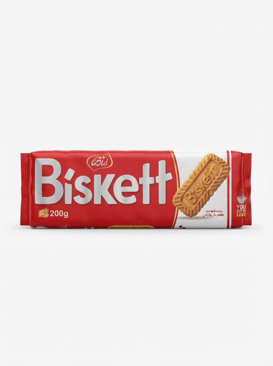 Печенье Biskett Gold 200г