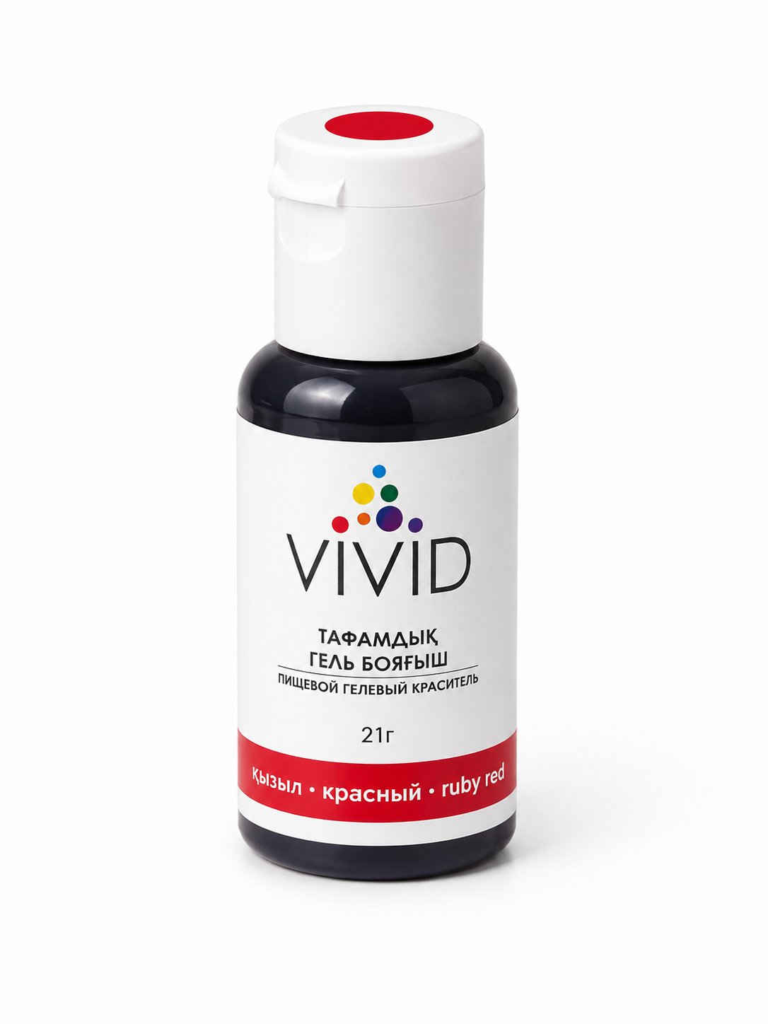 Краситель гелевый Vivid  красный 21гр