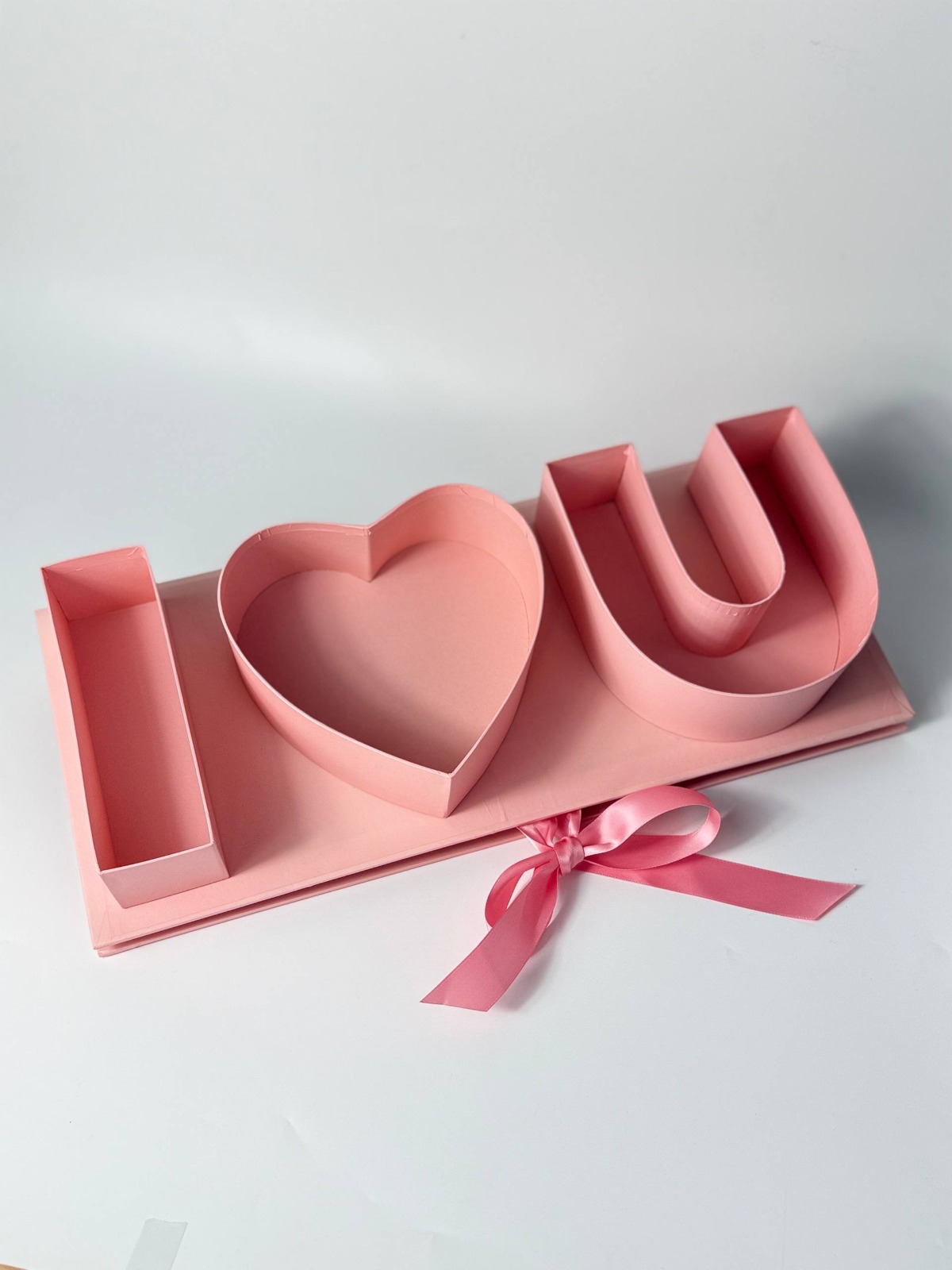 Коробка I love you красн/розовый