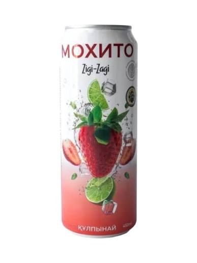 Напиток Zigi-Zagi Мохито+Клубника 0,45 л