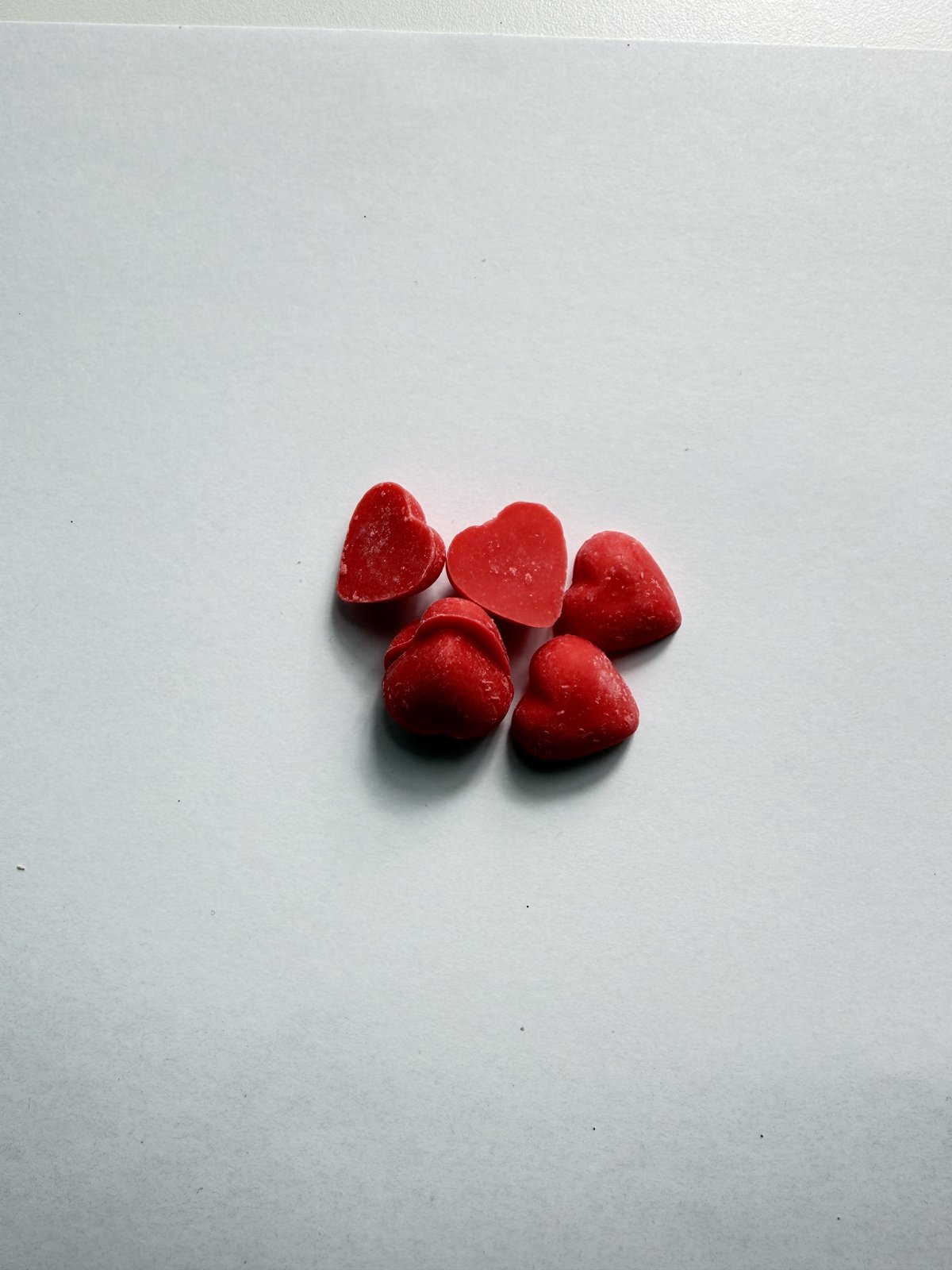 Декор сердечки шоколад